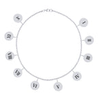 Pulseira de Aço 10 Mandamentos 16cm com Extensor 4cm