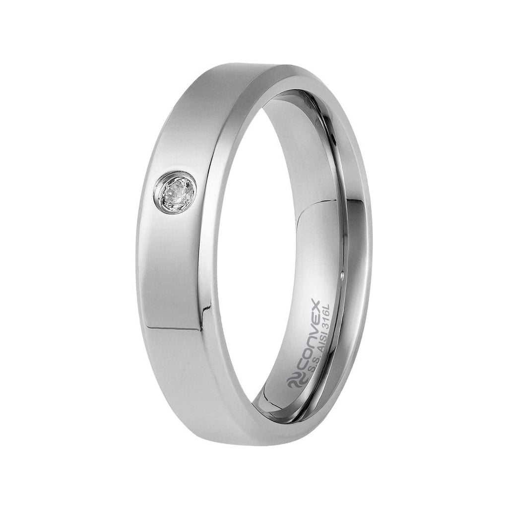 Aliança de Aço Slim Supreme com Zircônia 4.50mm