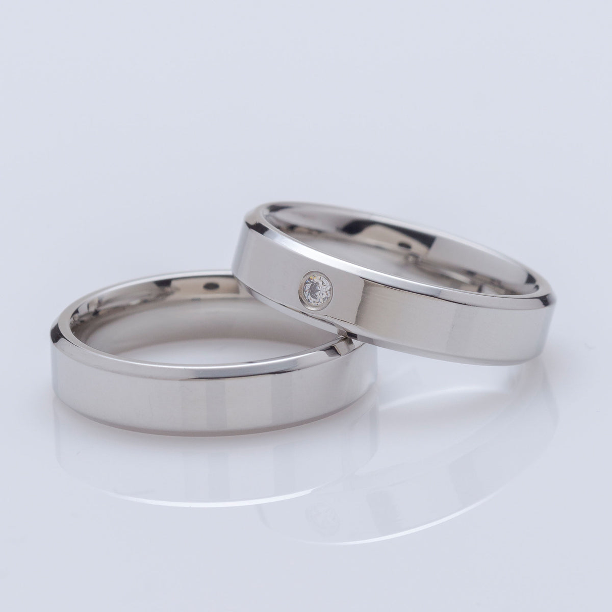Aliança de Aço Slim Supreme com Zircônia 4.50mm - foto 4