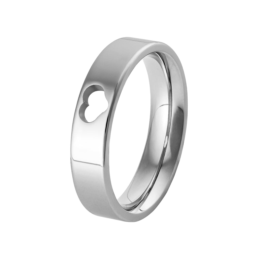 Aliança de Aço Cuore 5mm