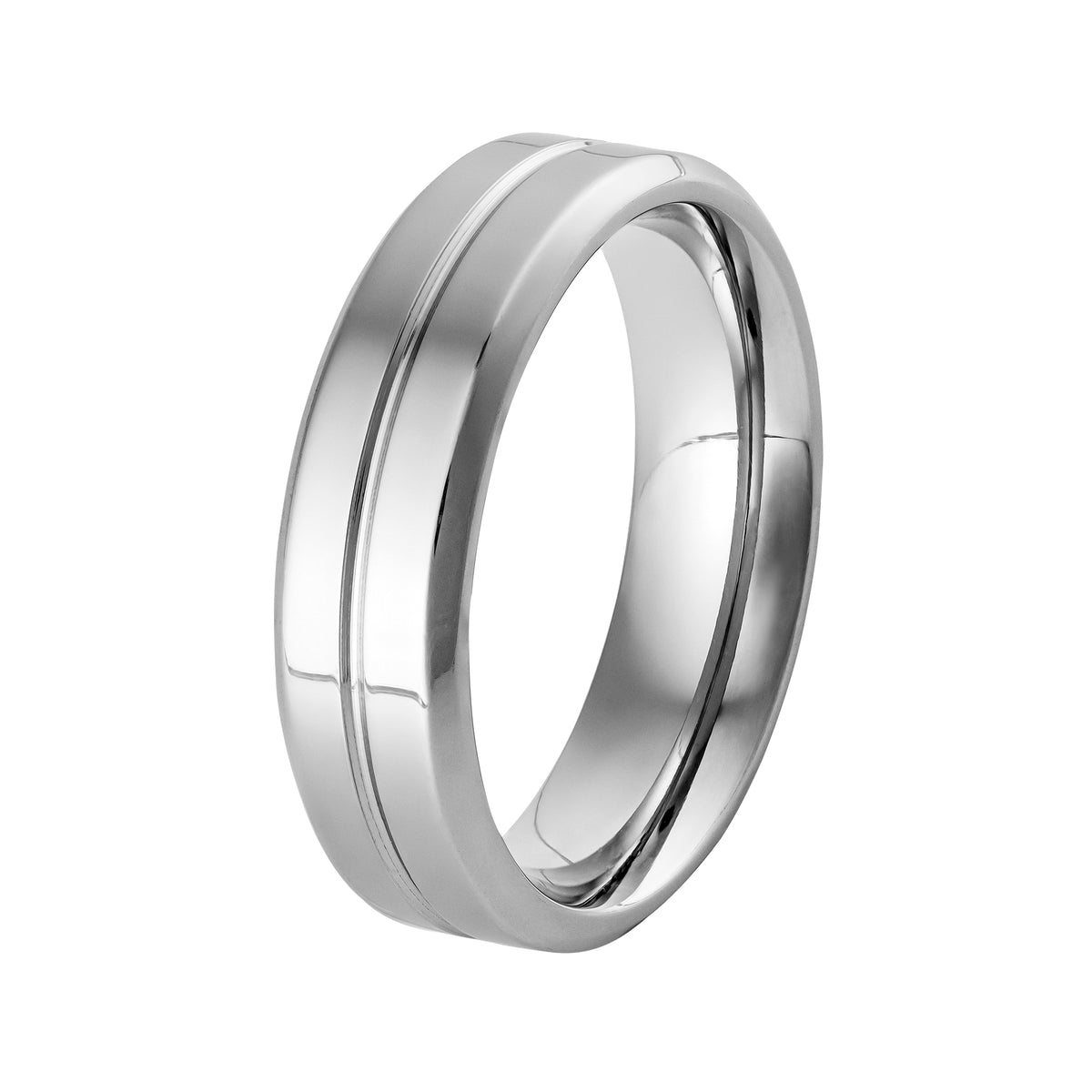 Aliança de Aço Vita 6mm