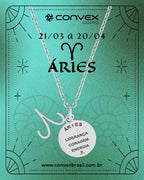 Colar de Aço Signo Áries 18mm 50cm - foto 2