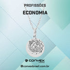 Colar de Aço da Profissão Economia 50cm - foto 2