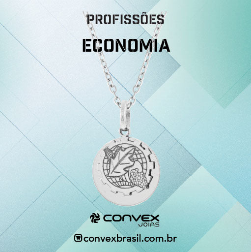Colar de Aço da Profissão Economia 50cm - foto 2