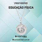 Colar de Aço da Profissão Educação Física 50cm - foto 2