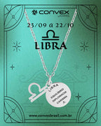 Colar de Aço Signo Libra 18mm 50cm - foto 2