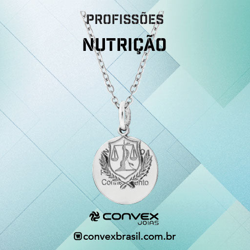 Colar de Aço da Profissão Nutrição 50cm - foto 2