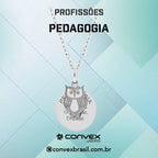 Colar de Aço da Profissão Pedagogia 50cm - foto 2
