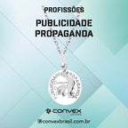 Colar de Aço da Profissão Publicidade e Propaganda 50cm - foto 3