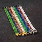 Pulseira de Aço Riviera Esmeralda Zircônia Baguete 18cm - foto 6